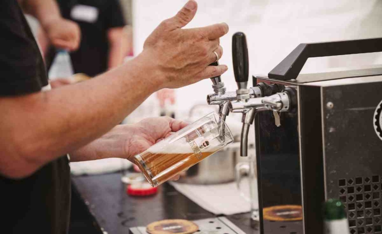 Bierfreunde feiern das Sommerfest 2024